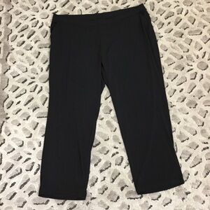 Susan Graver Black Liquid Knit Pants Size 2X Petite